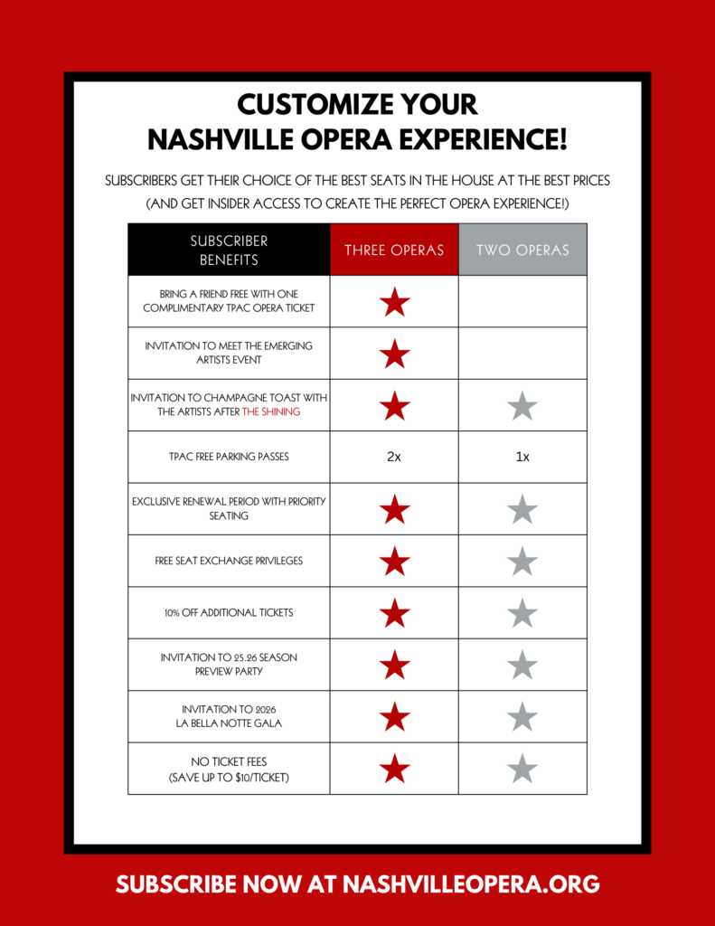 nashville opera subscriber