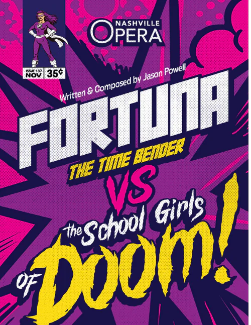 Fortuna the Time Bender vs the schoolgirls of doom poster