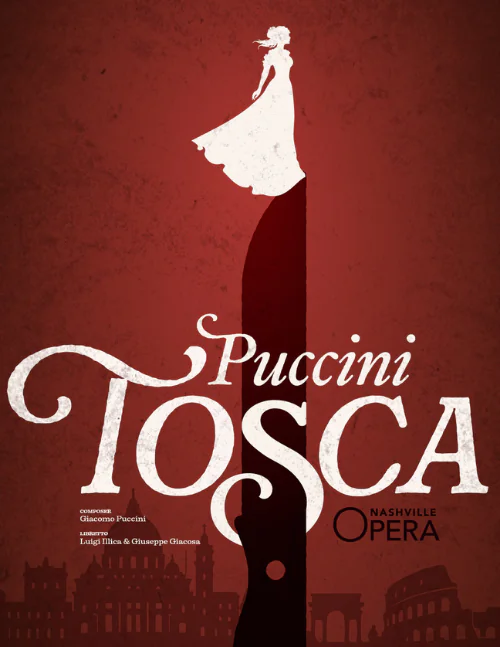Puccini's Tosca poster